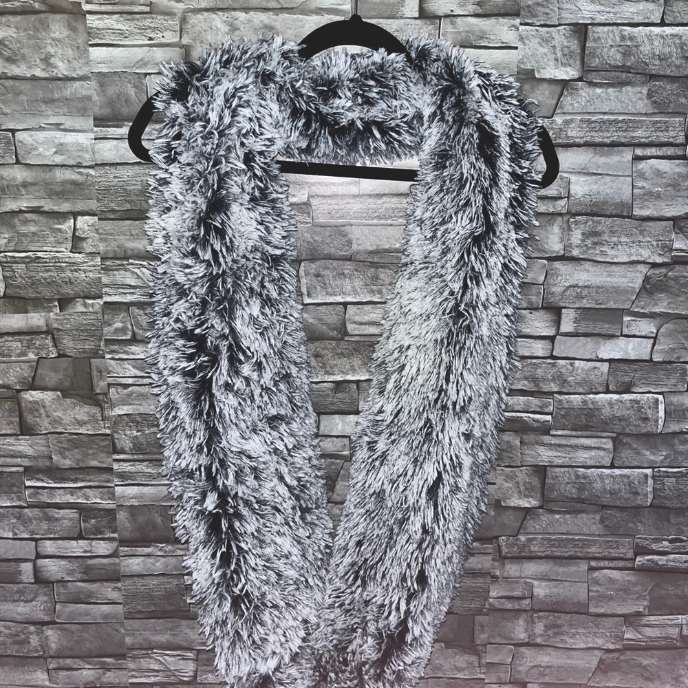 Faux Fur Scarf outdoor